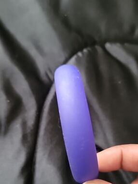 Bold Purple Silicone Bracelet
